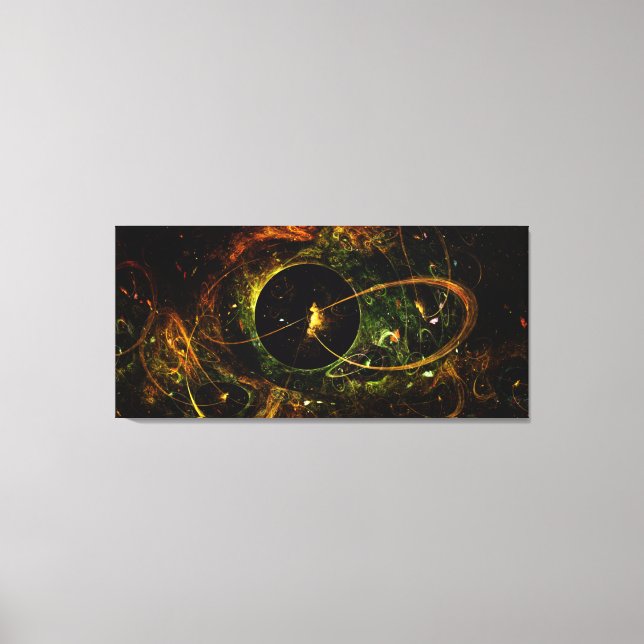 Galactica Space Travel Science Fiction Canvas Print (Front)