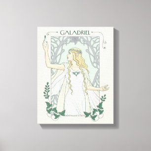 Galadriel Light of Valinor Graphic Canvas Print