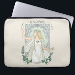 Galadriel Light of Valinor Graphic Laptop Sleeve<br><div class="desc">Step into the radiant grace of Middle-Earth™ with this exquisite Lord of the Rings™ design inspired by Galadriel™. Illustrated in an elegant, Art Nouveau–inspired style, she stands poised and luminous, holding a phial of the Light of Valinor with serene strength and quiet authority. Flowing golden hair, delicate Elven adornments, and...</div>
