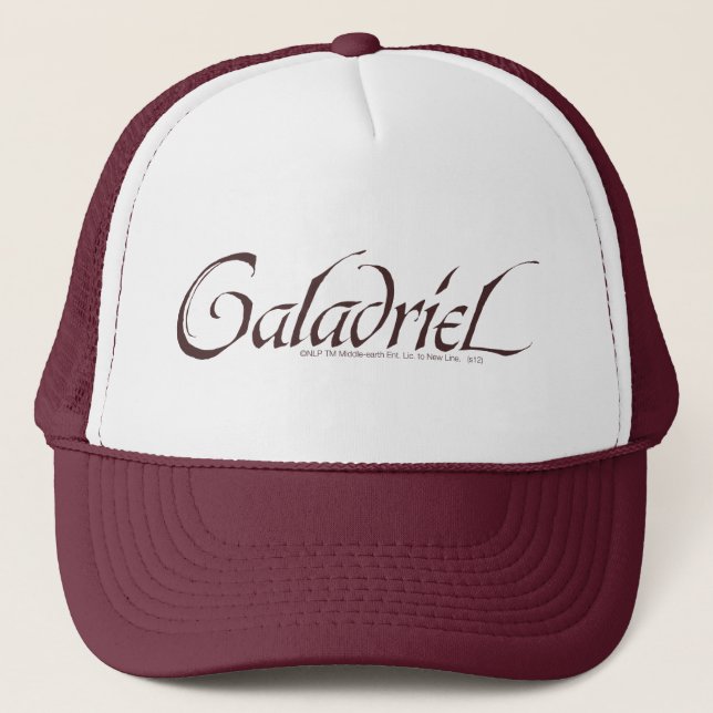 Galadriel Name Solid Trucker Hat (Front)