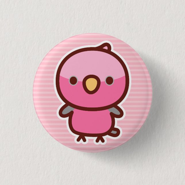Galah 3 Cm Round Badge (Front)