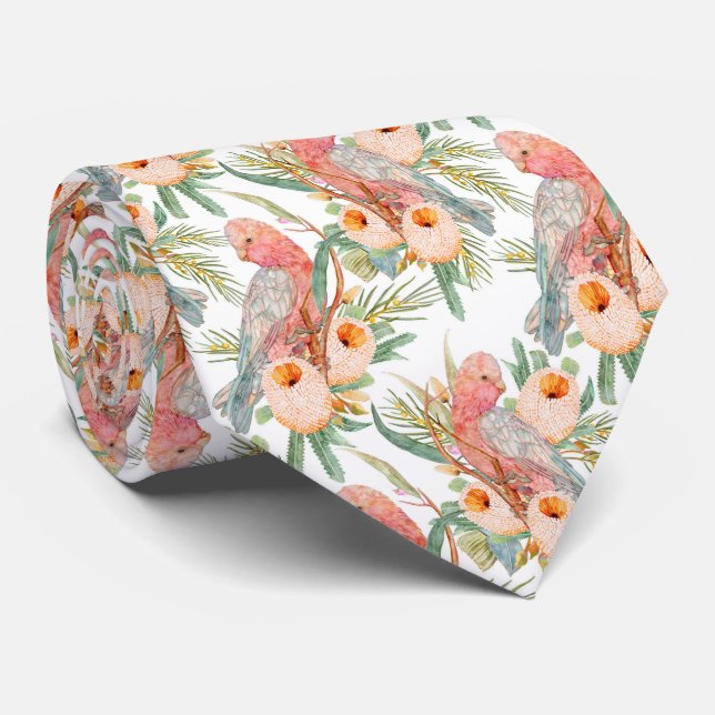 Galah Bush Garden Tie (Rolled)