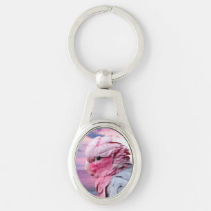 Galah Cockatoo Key Ring