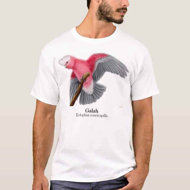 Galah Cockatoo T-Shirt (Front)