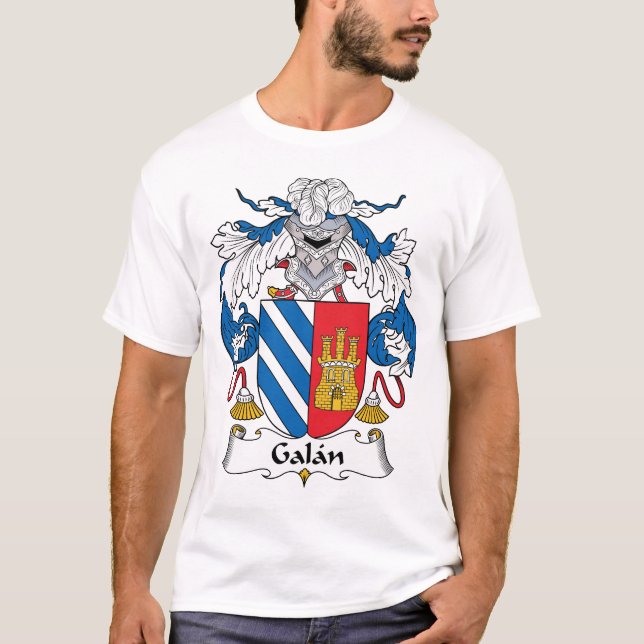 Galan Family Crest T-Shirt (Front)