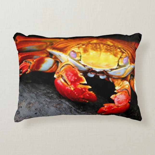 Galapagos Crab Decorative Cushion (Front)