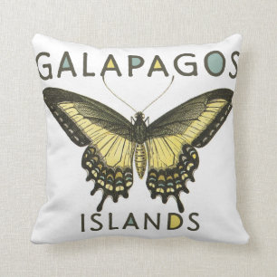 Galapagos Islands Butterfly Cushion