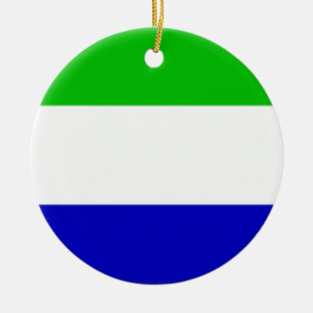 Galápagos Islands (Ecuador) Flag Ceramic Tree Decoration (Front)