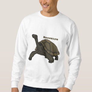 Galapagos land tortoise illustration  sweatshirt