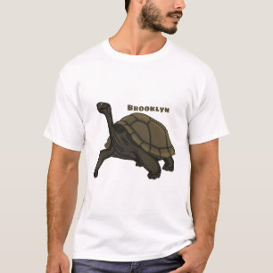 Galapagos land tortoise illustration T-Shirt