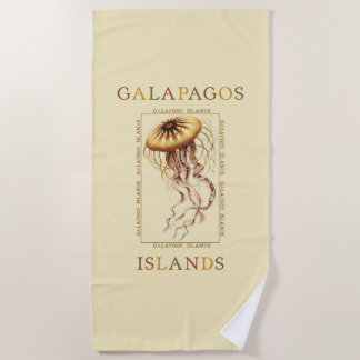 Galapagos Souvenir Beach Towel