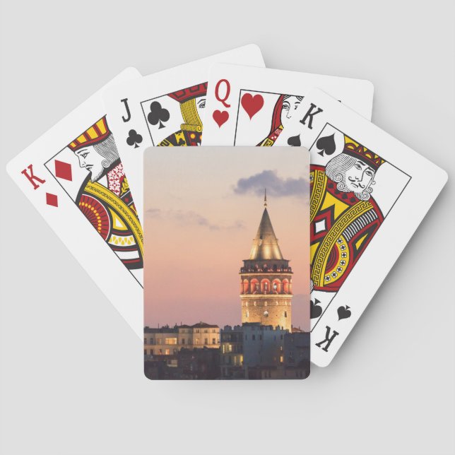Galata Tower, Istanbul Playing Cards (Back)