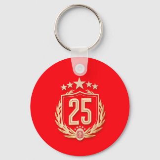 Galatasaray 2025 Championship Poster Key Ring