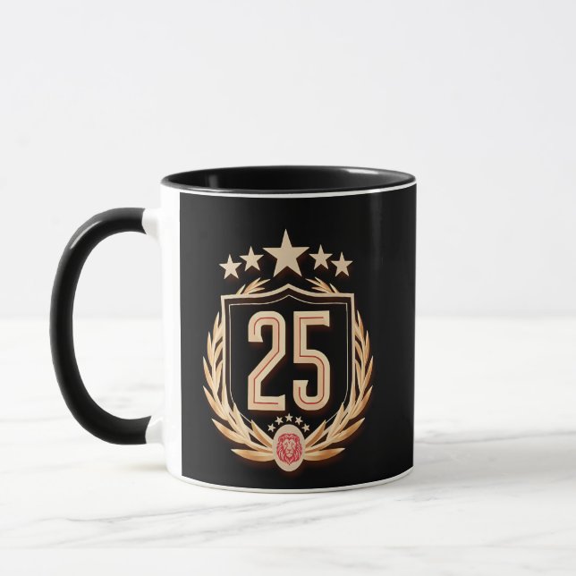 Galatasaray 2025 Championship Poster Mug (Left)