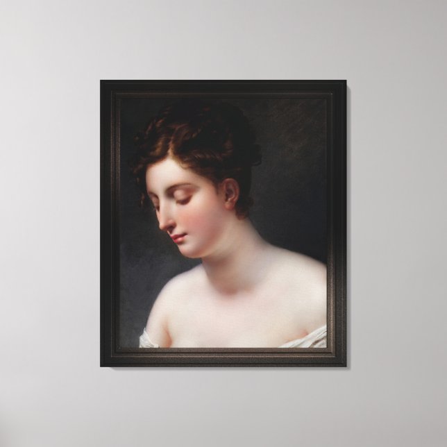 Galatea by Anne Louis Girodet-Trioson Canvas Print (Front)