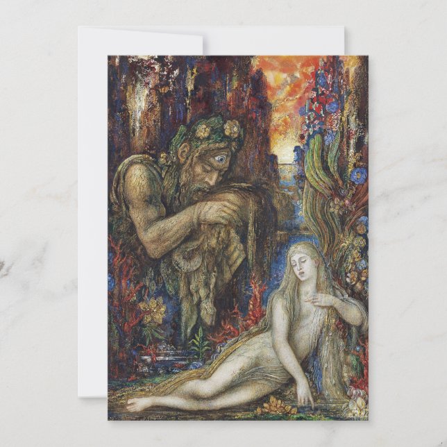 Galatea, Symbolist Art by Gustave Moreau (Front)