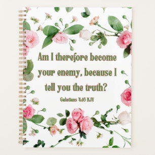 Galatians 4:16 Bible Verse Calendar Planner