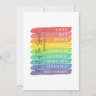 Galatians 5:22-23 Fruit of the Spirit Invitation