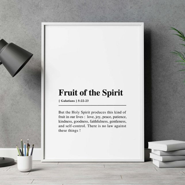 Galatians 5:22-23 Fruit of the Spirit Poster (Creator Uploaded)