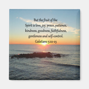 GALATIANS 5 FRUITS OF THE SPIRIT MAGNET