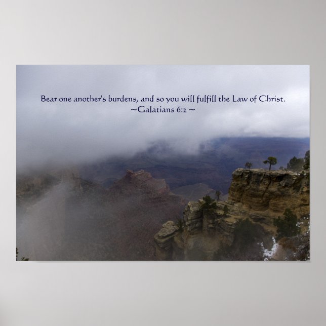 Galatians 6:2 Poster (Front)