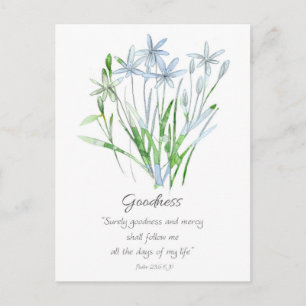 Galatians Fruit of the Spirit Goodness Scripture  Postcard