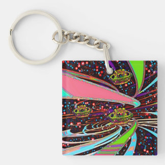 Galaxia Veeslia Skyway Key Ring