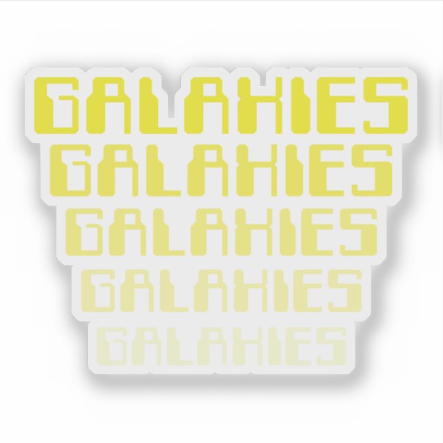 GALAXIES GALAXIES GALAXIES GALAXIES GALAXIES (Front)