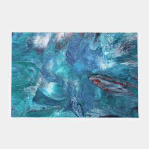 Galaxy 1 Abstract Door Mat