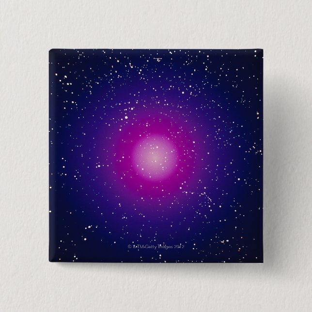 Galaxy 3 15 cm square badge (Front)