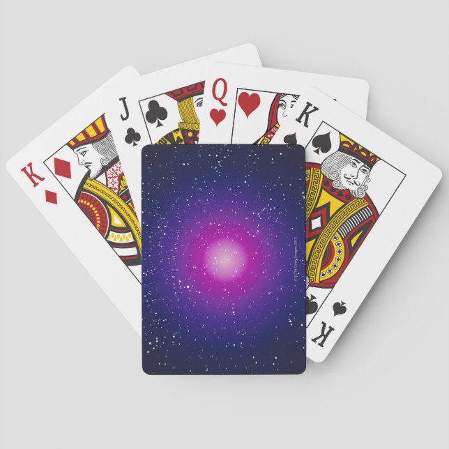 Galaxy 3 playing cards (Back)