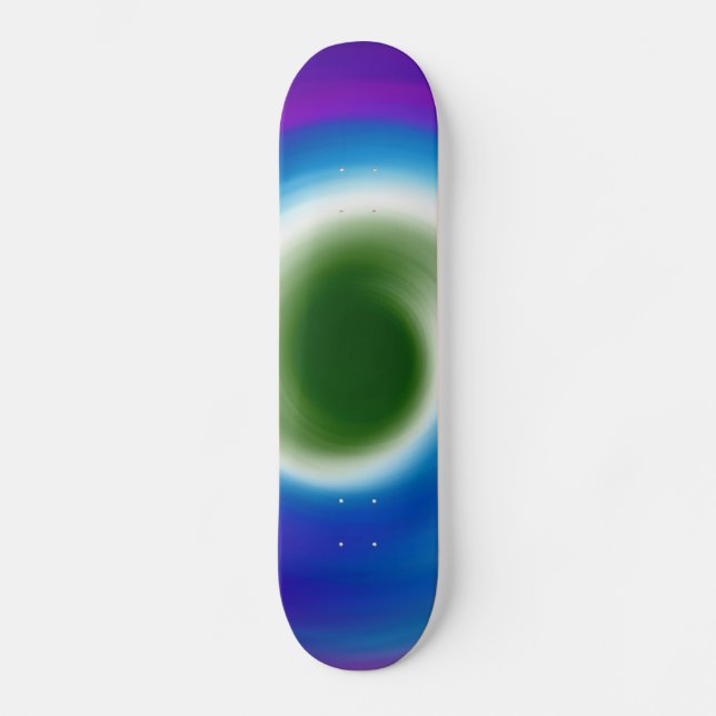 Galaxy Abstract Art 4 Skateboard (Front)