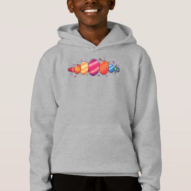 Galaxy Adventure Hoodie  Astronaut  Space (Front)