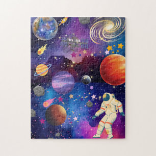 Galaxy Adventure Space Puzzle for Kids – Colourful