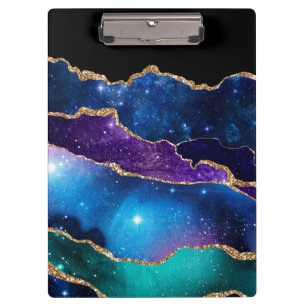Galaxy Agate Series Design 13 Clipboard