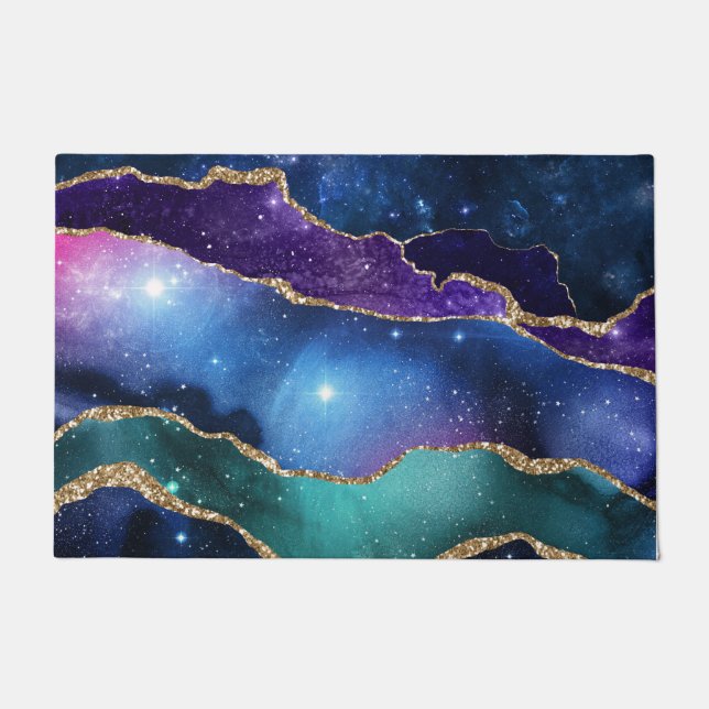Galaxy Agate Series Design 13  Doormat (Front)