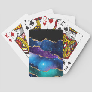Galaxy Agate Series Design 13  Playing Cards