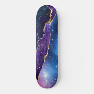 Galaxy Agate Series Design 13  Skateboard