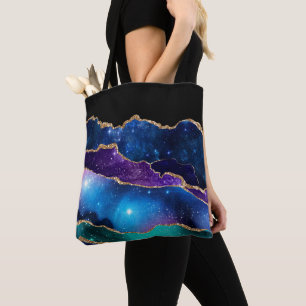 Galaxy Agate Series Design 13 Tote Bag