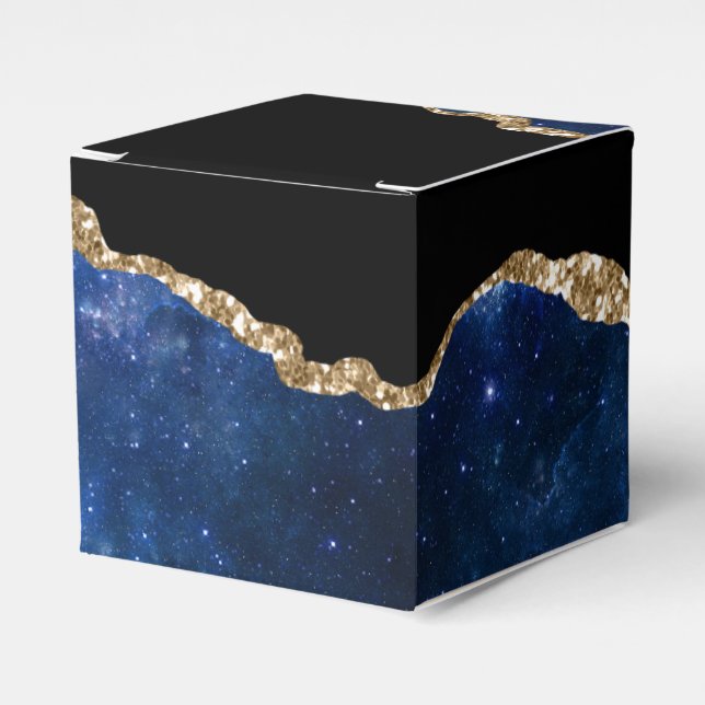 Galaxy Agate Series Design 1 Favour Box (Front Side)