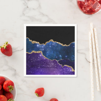 Galaxy Agate Series Design 1   Napkin