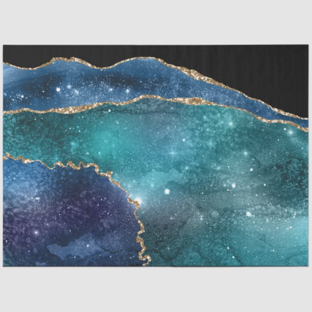 Galaxy Agate Series Design 22 Tissue Paper (Front)