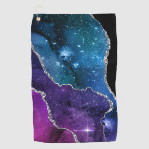 Galaxy Agate Series Design 23  Golf Towel