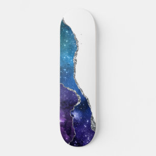 Galaxy Agate Series Design 23  Skateboard