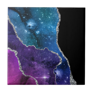 Galaxy Agate Series Design 23  Tile