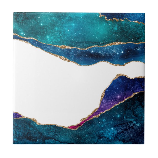Galaxy Agate Series Design 3   Tile (Front)