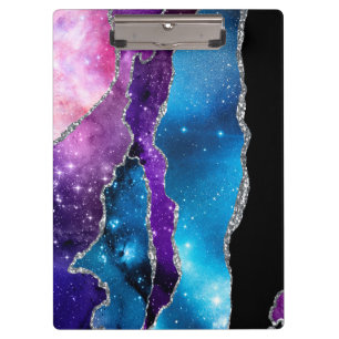 Galaxy Agate Series Design 7 Clipboard