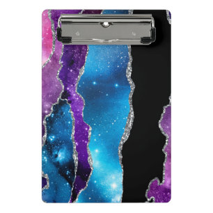 Galaxy Agate Series Design 7  Mini Clipboard