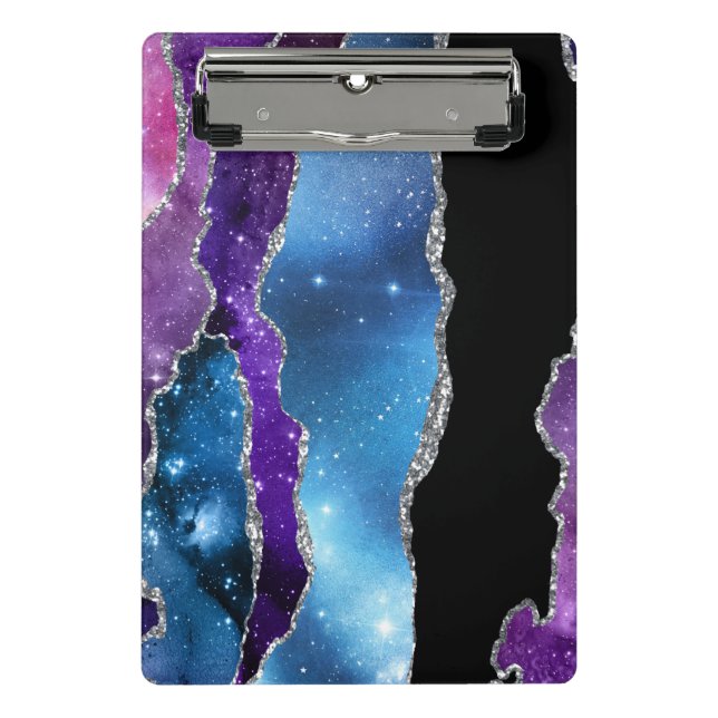 Galaxy Agate Series Design 7  Mini Clipboard (Front)
