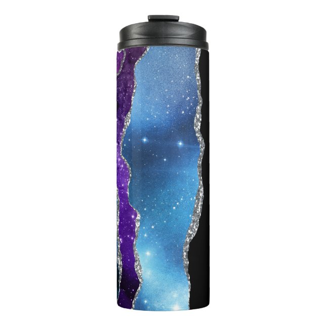 Galaxy Agate Series Design 7   Thermal Tumbler (Front)